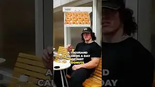 🍩 Sam Sulek about eating donuts and getting lean, calories intake is matter #shorts