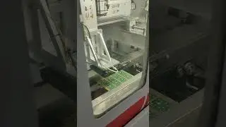 XL6500 inline system LED board inspection via-hole diameter and depth height inspection