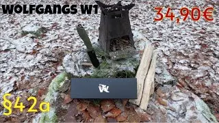 Wolfgangs w1 Outdoor / Jagd und Bushcraftmesser 42a konform