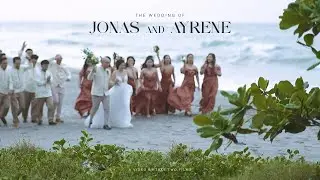 The Wedding of Jonas 🧡 Ayrene at Sta. Monica Parish Church, Botolan, Zambales