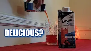 What does Ensure Clear Taste Like? Mixed Berry