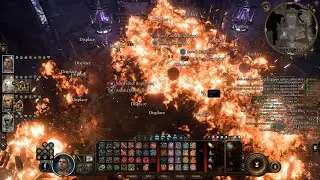 Lore Bard Solo Balthazar (Barrelmancer vs Necromancer) - Baldur's Gate 3