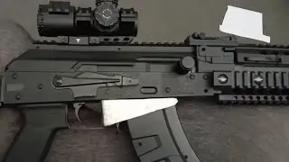 Making a magwell for the crosman ak1 co2 rifle 4.5mm