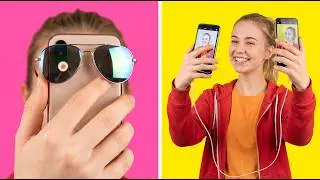 TRIK FOTO DAN VIDEO TIK TOK || Ide dan Trik DIY Genius oleh 123 GO! GOLD
