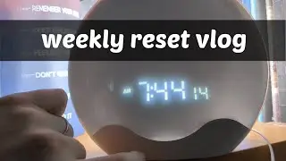 watch this for motivation to do your weekend reset (a cleaning & planning montage)