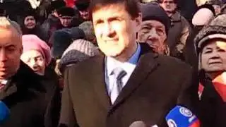 Торжества в Донецке в честь Дня защитника Отечества