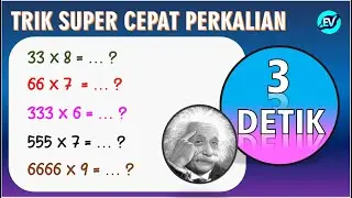 TRIK CEPAT PERKALIAN ANGKA KEMBAR