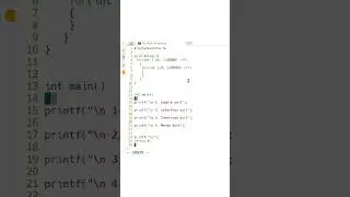 #39 Learn C Programming :  create delay function #cprogramming #shorts