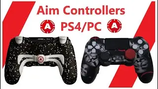 Aim Controller Dual Shock 4 PS4 PC Gaming Controller: Unbox, Setup, and Review
