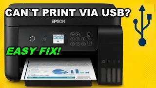 Epson Printer Not Printing or Connecting via USB? Easy Fix for Beginners!