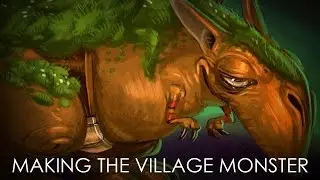 The Village Monster (Digital Painting)