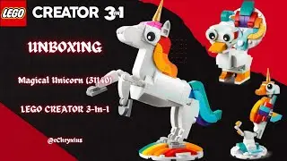 UNBOXING - Magical Unicorn (31140) | LEGO CREATOR 3-IN-1
