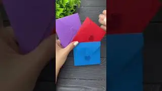 EASY Paper Envelope Tutorial Конверт из бумаги 
