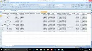 22 eTime TrackLite Desktop Software How to Export & Import Employee Details