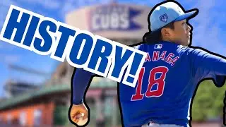 Shota Imanaga will make Wrigley Field History!