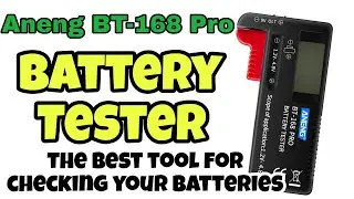 Battery Tester (Alat Uji Baterai) ANENG BT-168 PRO The best tool for checking your batteries