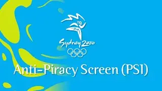 Sydney 2000 (PS1) | Anti-Piracy Screen