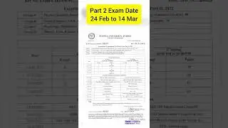 Purnea University Part 2 Exam Date l Ba Bsc Bcom Part 2 Exam Date Kab hai Session 2020-23