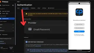 Flutter Firebase Authentication: Firebase Email and Password Authentication