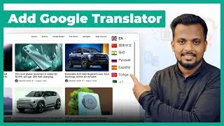 How to Add Google Translator In WordPress Website
