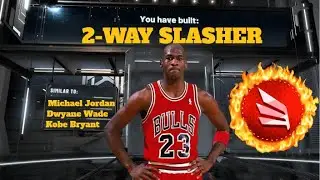 *NEW* RARE 2-WAY SLASHER BUILD IN NBA 2K23! SUPER RARE OVERPOWERED DEMIGOD BUILD IN NBA 2K23!