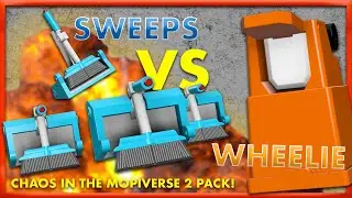 CHAOS IN THE MOPIVERSE! SWEEP & WHEELIE 2 PACK Video Showcase! | #transformers 3D Printed Figures