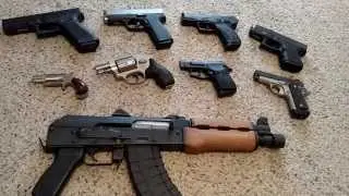 My awesome handgun collection