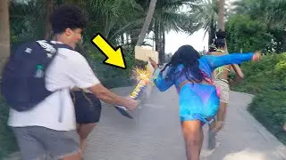 Fake Firework Prank!