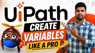 UiPath Variables Explained | Create Variables Like a Pro 🚀