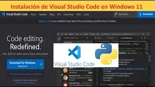 Instalación de Visual Studio Code en Windows 11