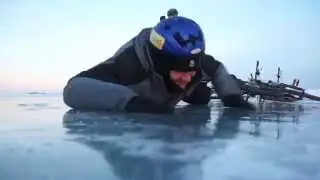 Пятничное купание на Байкале.