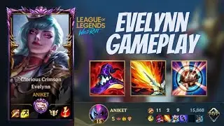 WILD RIFT | S++ TIER EVELYNN JUNGLE MASTER RANK GAMEPLAY 🔥