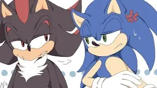 I hate you faker (sonic and shadow comic dub)