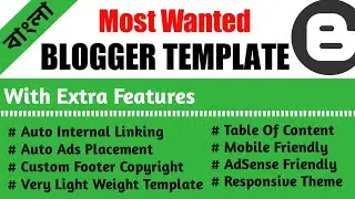 💯 Best Blogger Template 2023 ✳️ SEO Friendly Blogger Template ✳️ Super Fast Theme