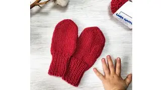 Children's mittens / Mittens for children 1.5-2 years old