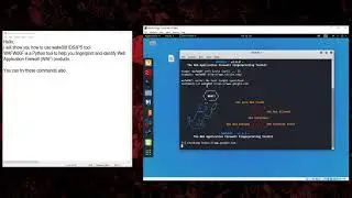 wafw00f IDS/IPS in Kali Linux
