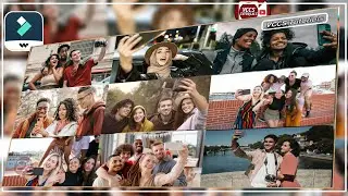 Filmora Scroll & Zoom Slideshow