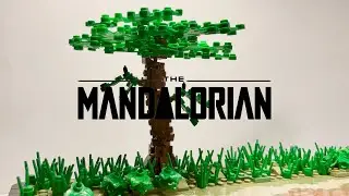The ART of Lego FOLIAGE - The Mandalorian Morak Refinery Project Ep. 5