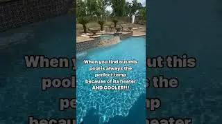 Catta Verdera Pool homes: pools can have Coolers and heaters working together to maintain the temp.