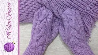 Knitting children's mittens. How to knit mittens?