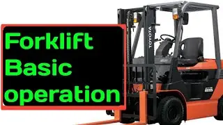 Bsic operation of forklift #forkliftandev #forklift