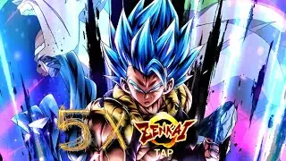 HE ONE-SHOT ULTRA BEAST GOHAN!!! 5X Zenkai Buffed Gogeta Blue Showcase!!!