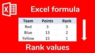 Excel formula: Function to rank values and make a unique top 3  - Doctor Excel 