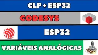 Comunicação Modbus TCP/IP entre CODESYS(Mestre) e ESP32(Escravo): Variáveis Analógicas