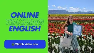 Online teaching English — Online TEFL certification