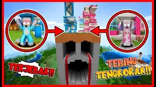 RUMAH ATUN & MOMON TERJEBAK DI TEBING BERMUKA TENGKORAK !! SERAM BANGET !! Feat @sapipurba Minecraft
