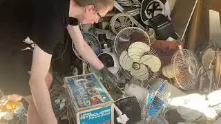 Vintage Revelair desk fan smash