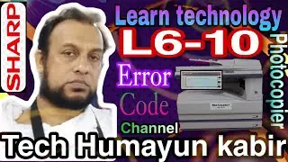 How to troubleshoot error code L6-10 content Sharp AR-5625 AR-5631 AR M256 AR-M257 