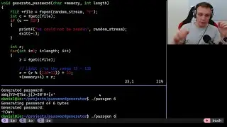 Coding a Password Generator in C