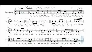 "Andante" dalla Sinfonia "La sorpresa" - Per flauto dolce